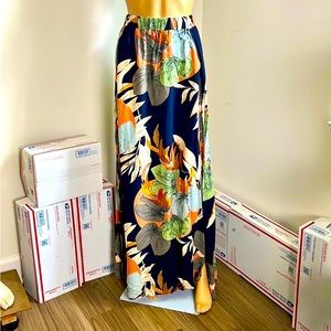 Split front Maxi skirt